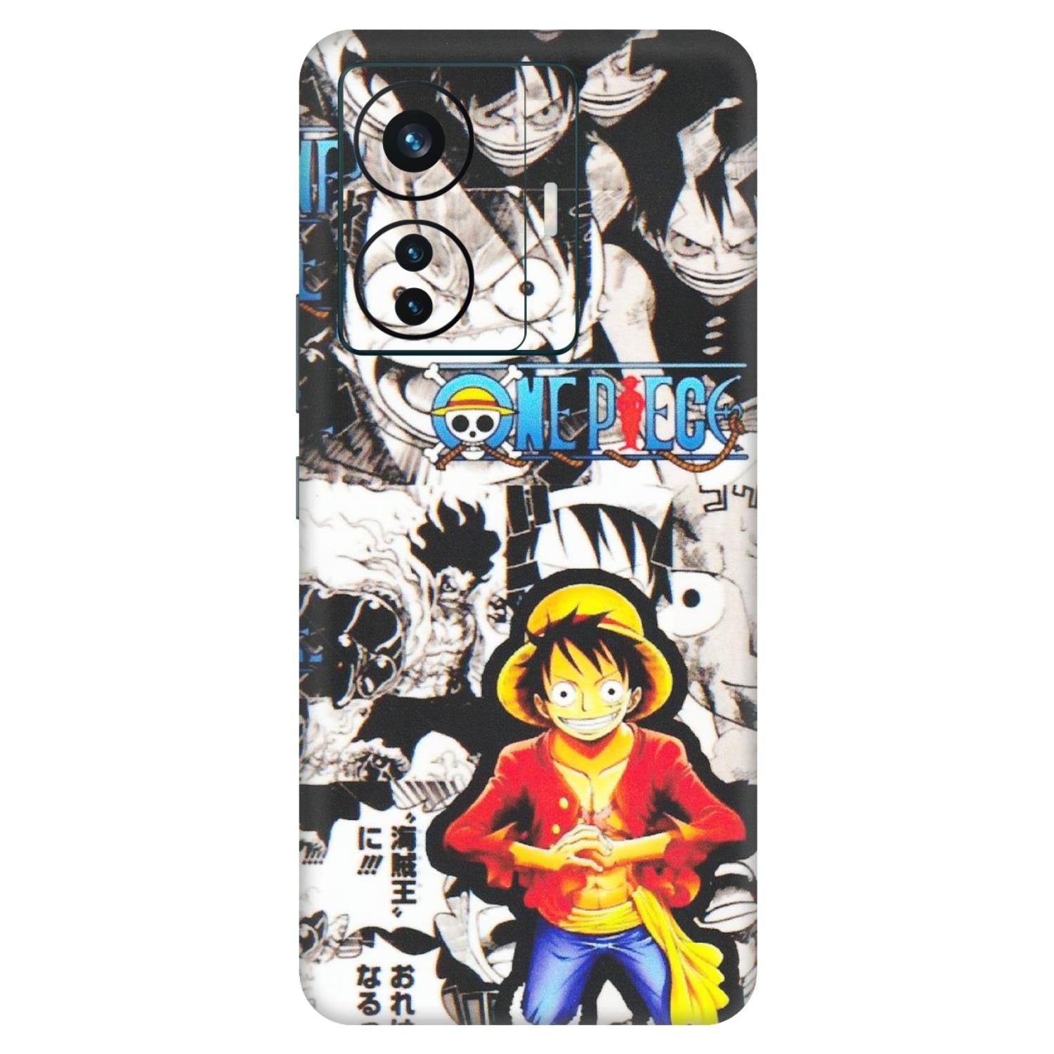 VIVO Z/V/X/T/U/S Series Phone Skins (All Models) - One Piece B&W - Matte Finish (M-63) Vivo T1 Pro (5G)