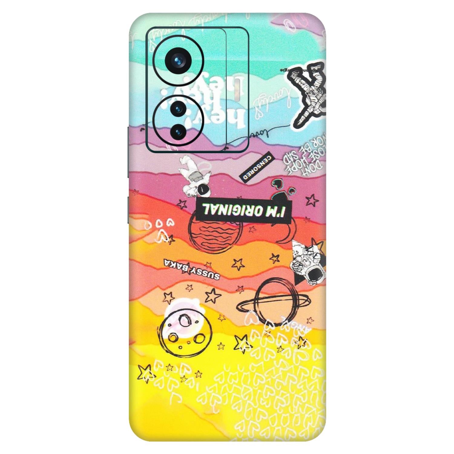 VIVO Z/V/X/T/U/S Series Phone Skins (All Models) - The Original Astronaut - Matte Finish (M-79) Vivo T1 Pro (5G)