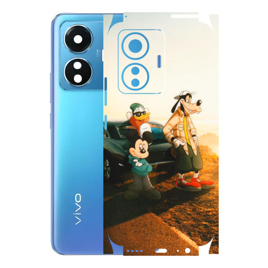 VIVO Z/V/X/T/U/S Series Phone Skins (All Models) - Hello Mr. Goofy - Transparent Finish (T-13) Vivo T1