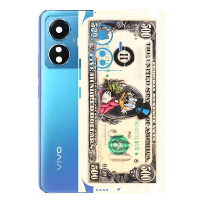 VIVO Z/V/X/T/U/S Series Phone Skins (All Models) - Five Hundred Dollar Duck - Transparent Finish (T-15) Vivo T1