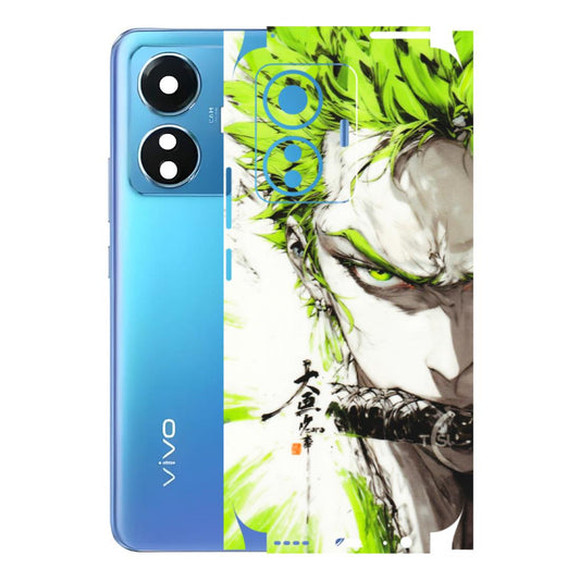 VIVO Z/V/X/T/U/S Series Phone Skins (All Models) - Roro Taku Anime - Transparent Finish (T-18) Vivo T1