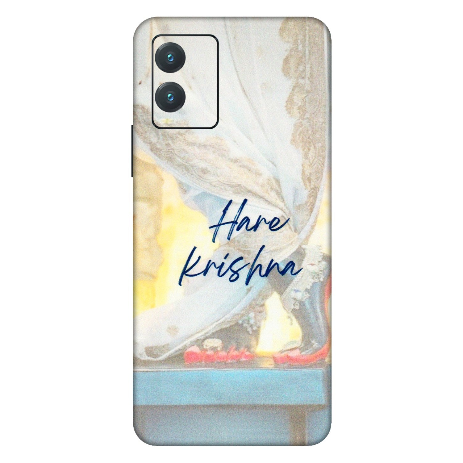 VIVO Z/V/X/T/U/S Series Phone Skins (All Models) - Hare Krishna - 3D Embossed Finish (L-03) Vivo T1X