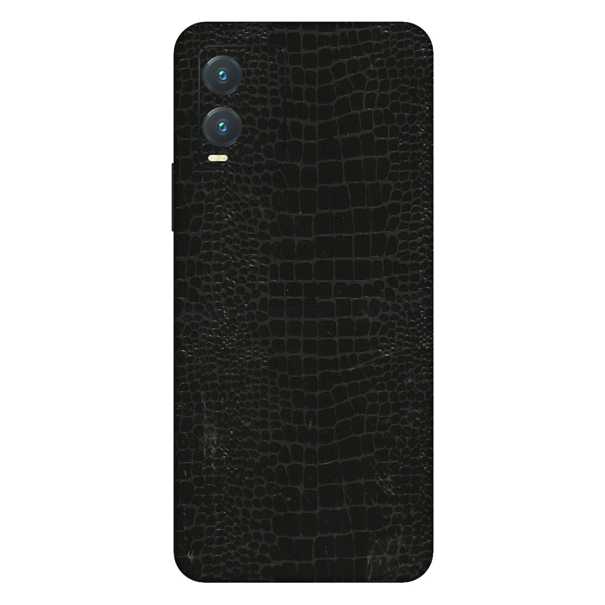 VIVO Z/V/X/T/U/S Series Phone Skins (All Models) - Snake Leather Black - 3D Embossed Finish (L-107) Vivo T1X