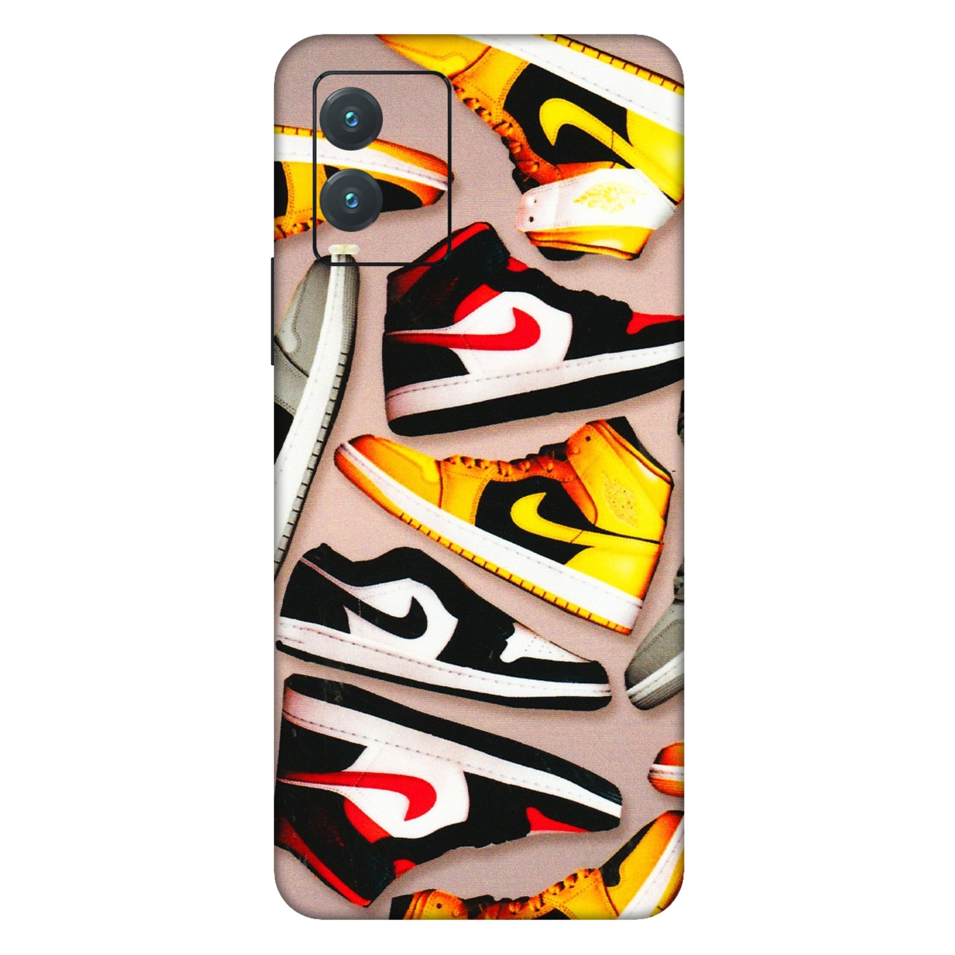 VIVO Z/V/X/T/U/S Series Phone Skins (All Models) - Sneaker Lover - 3D Embossed Finish (L-135) Vivo T1X