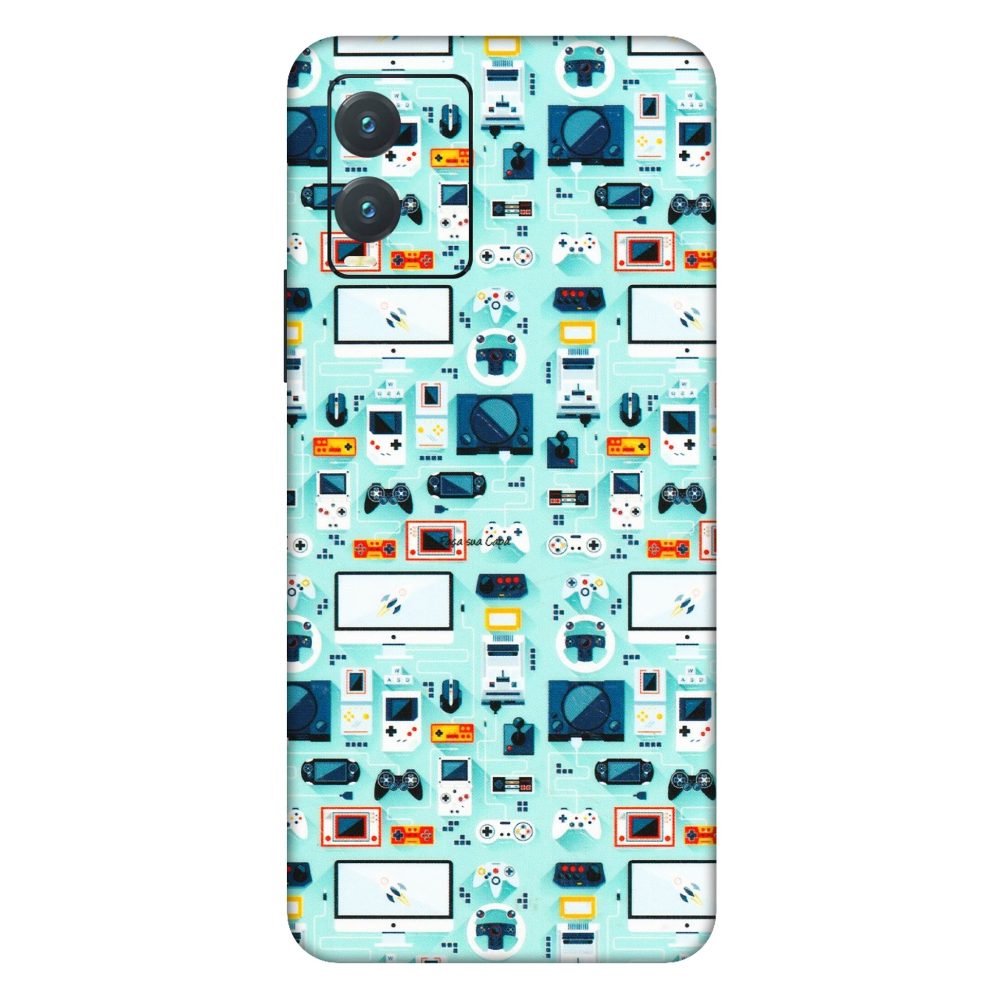 VIVO Z/V/X/T/U/S Series Phone Skins (All Models) - Gadgets Doodle - 3D Embossed Finish (L-184) Vivo T1X