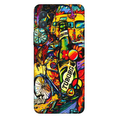 VIVO Z/V/X/T/U/S Series Phone Skins (All Models) - Cool Beer Bottle - 3D Embossed Finish (L-193) Vivo T1X