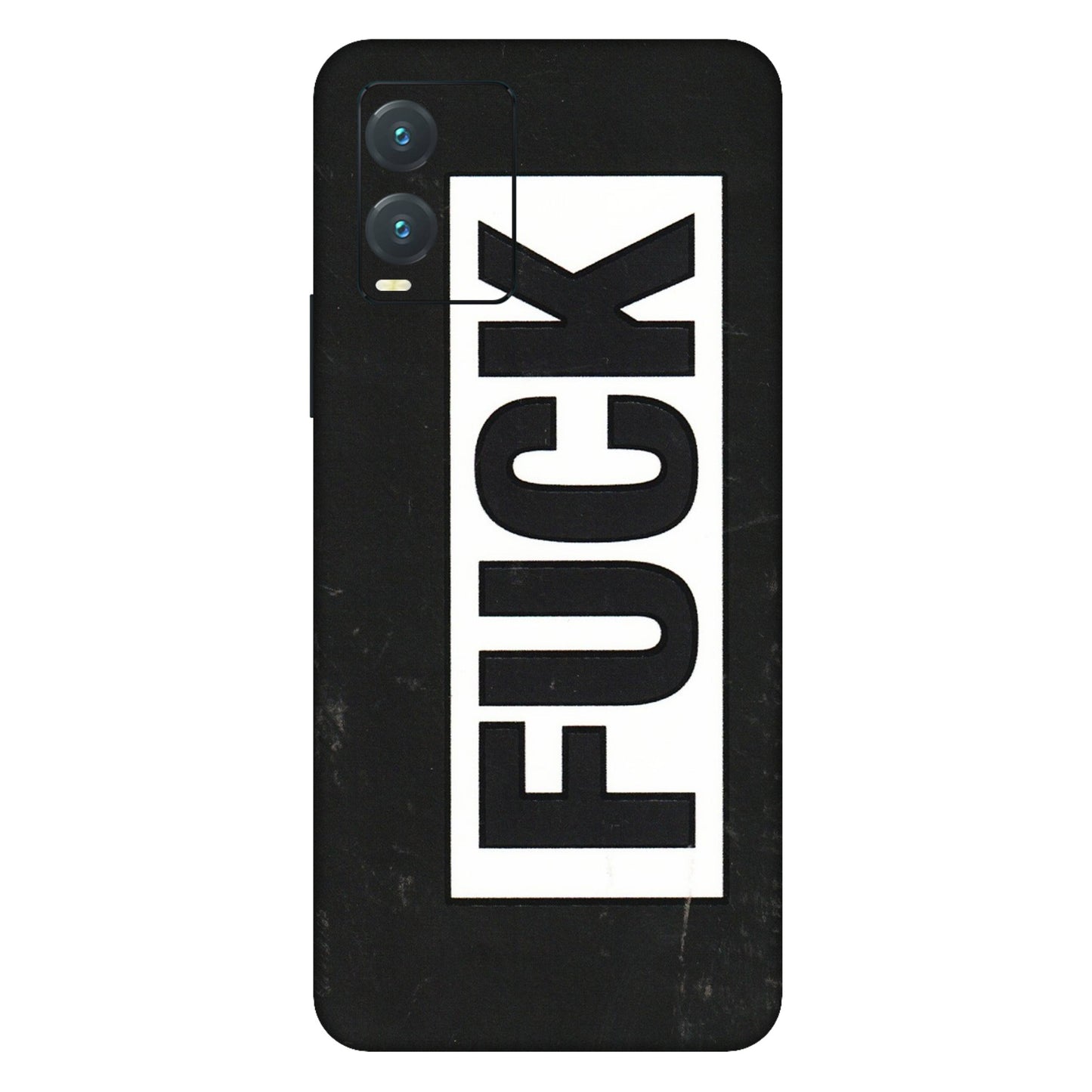 VIVO Z/V/X/T/U/S Series Phone Skins (All Models) - The F Word - 3D Embossed Finish (L-255) Vivo T1X