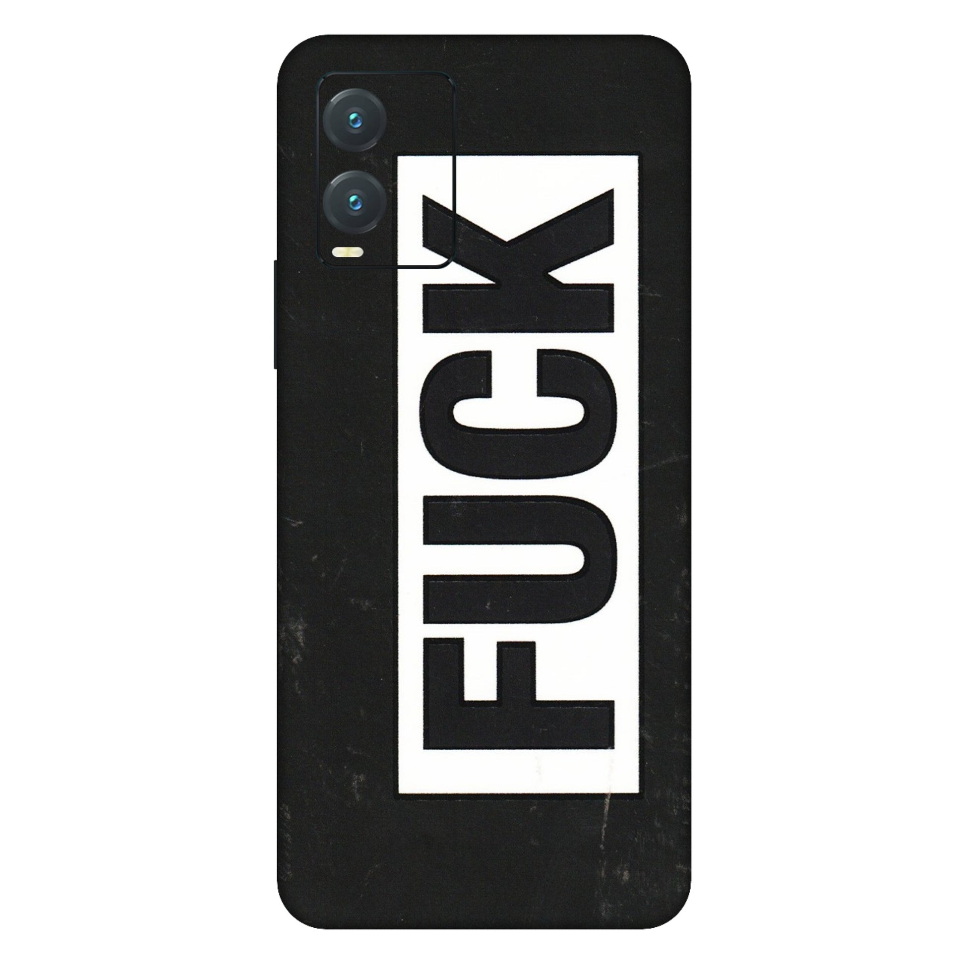 VIVO Z/V/X/T/U/S Series Phone Skins (All Models) - The F Word - 3D Embossed Finish (L-255) Vivo T1X
