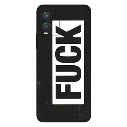 VIVO Z/V/X/T/U/S Series Phone Skins (All Models) - The F Word - 3D Embossed Finish (L-255) Vivo T1X