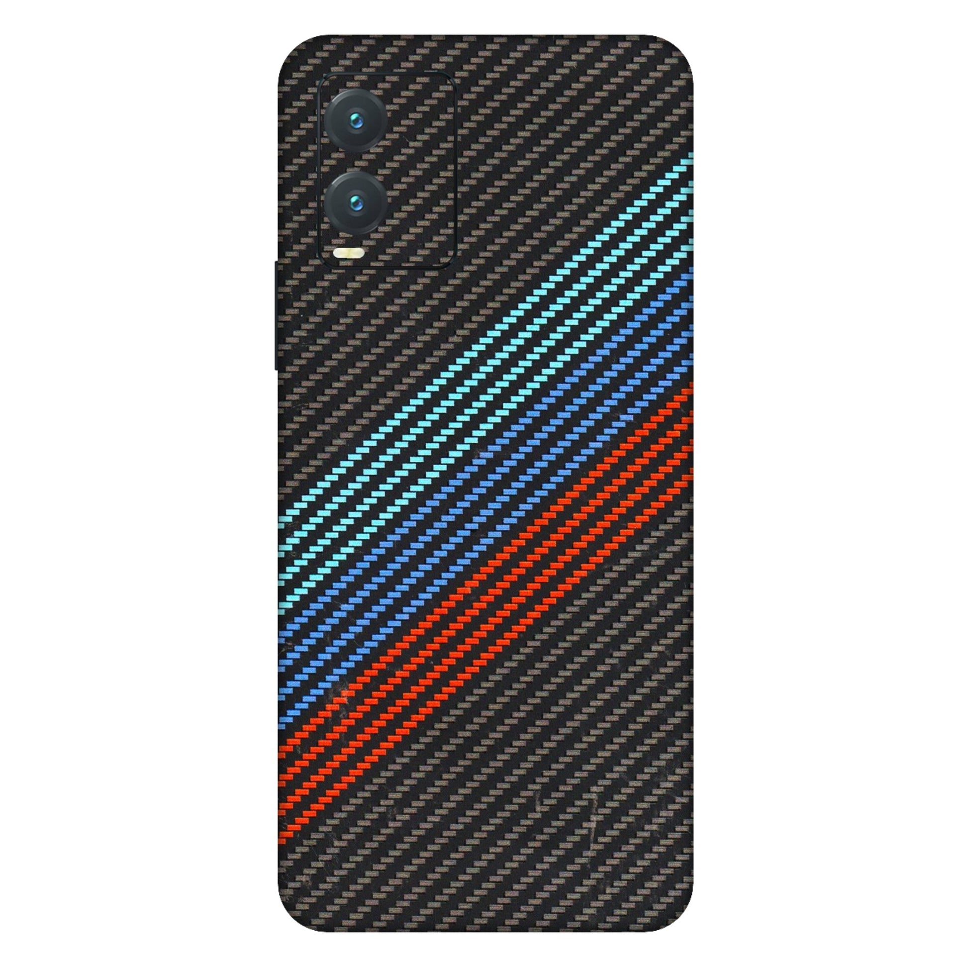 VIVO Z/V/X/T/U/S Series Phone Skins (All Models) - Carbon BM - 3D Embossed Finish (L-302) Vivo T1X