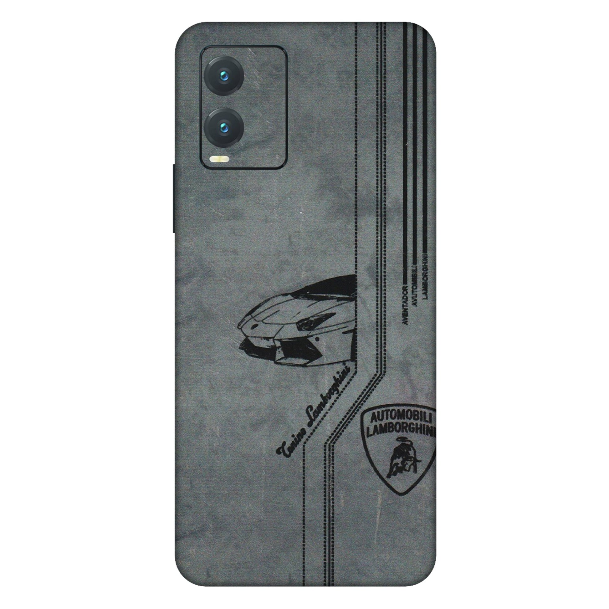 VIVO Z/V/X/T/U/S Series Phone Skins (All Models) - New Lamborgini Aventador - 3D Embossed Finish (L-321) Vivo T1X