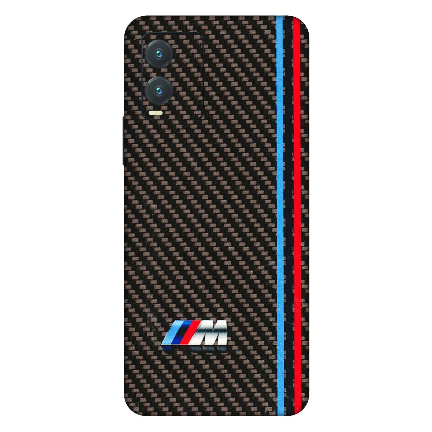 VIVO Z/V/X/T/U/S Series Phone Skins (All Models) - BM Carbon Fiber Feels - 3D Embossed Finish (L-38) Vivo T1X