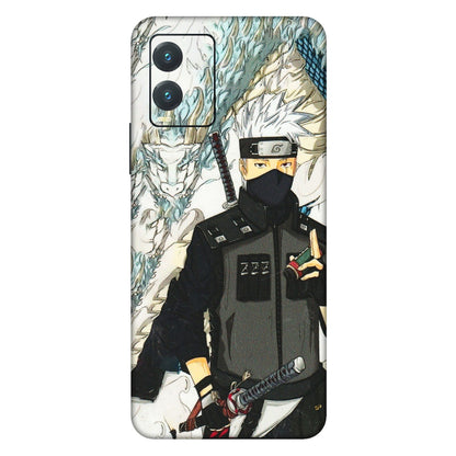 VIVO Z/V/X/T/U/S Series Phone Skins (All Models) - Kakashi Hatake Naruto Anime - 3D Embossed Finish (L-46) Vivo T1X