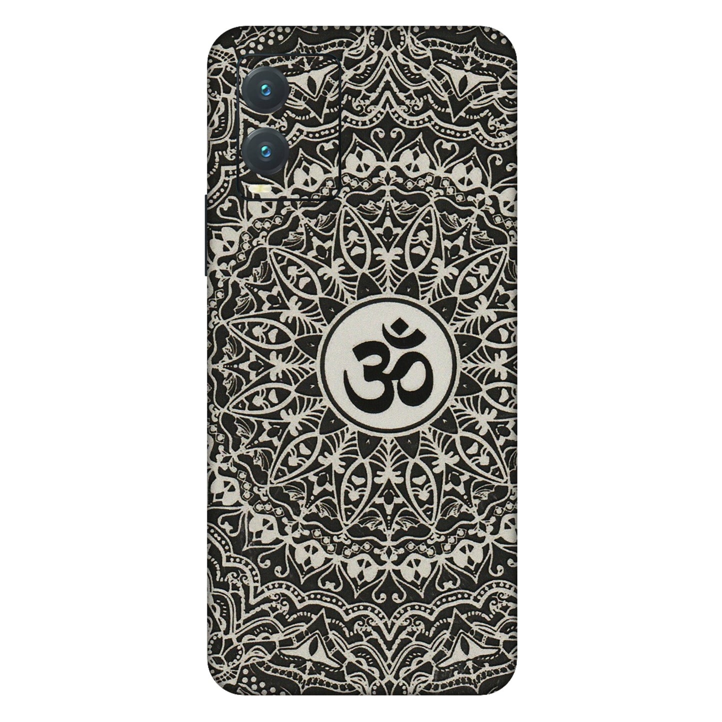 VIVO Z/V/X/T/U/S Series Phone Skins (All Models) - Aum Elegant Mandala - 3D Embossed Finish (L-62) Vivo T1X