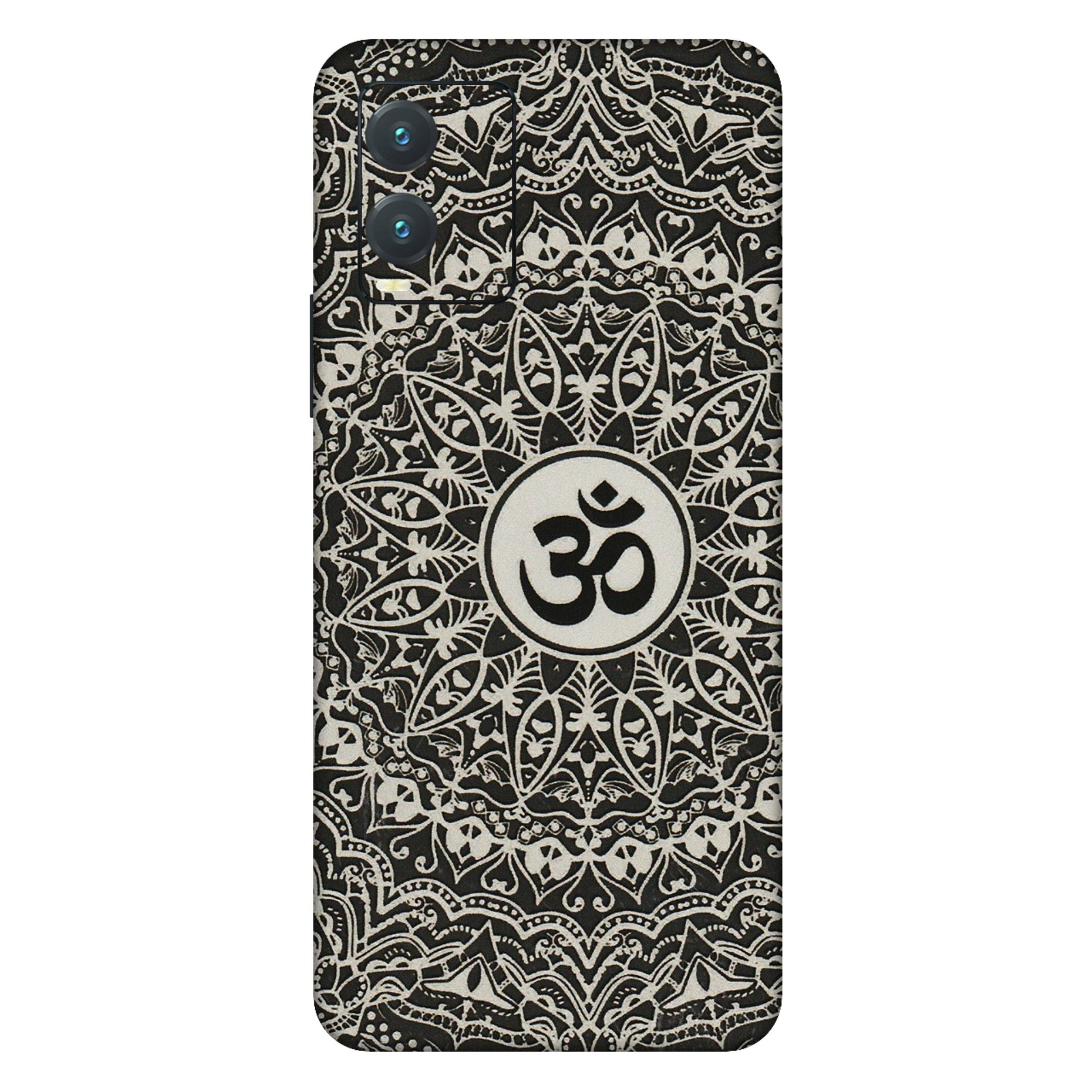 VIVO Z/V/X/T/U/S Series Phone Skins (All Models) - Aum Elegant Mandala - 3D Embossed Finish (L-62) Vivo T1X