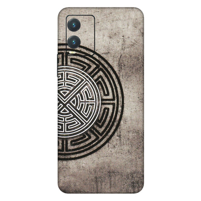 VIVO Z/V/X/T/U/S Series Phone Skins (All Models) - Mysterious Circular Design - 3D Embossed Finish (L-63) Vivo T1X