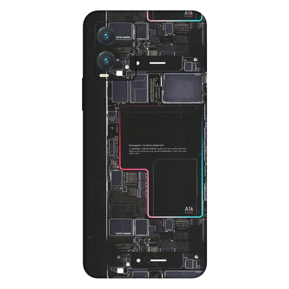 VIVO Z/V/X/T/U/S Series Phone Skins (All Models) - Motherboard Circuit Layout - Matte Finish (M-117) Vivo T1X