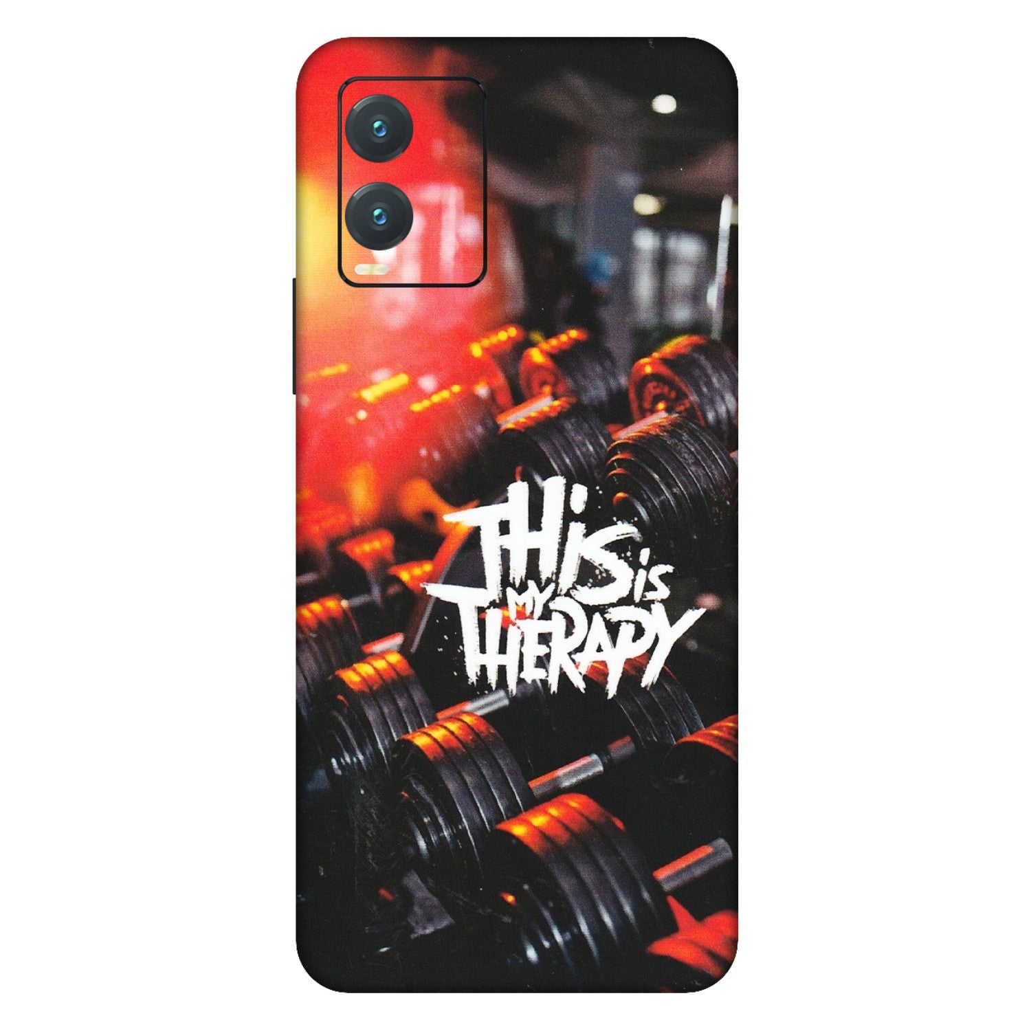 VIVO Z/V/X/T/U/S Series Phone Skins (All Models) - GYM Lover Therapy - Matte Finish (M-160) Vivo T1X