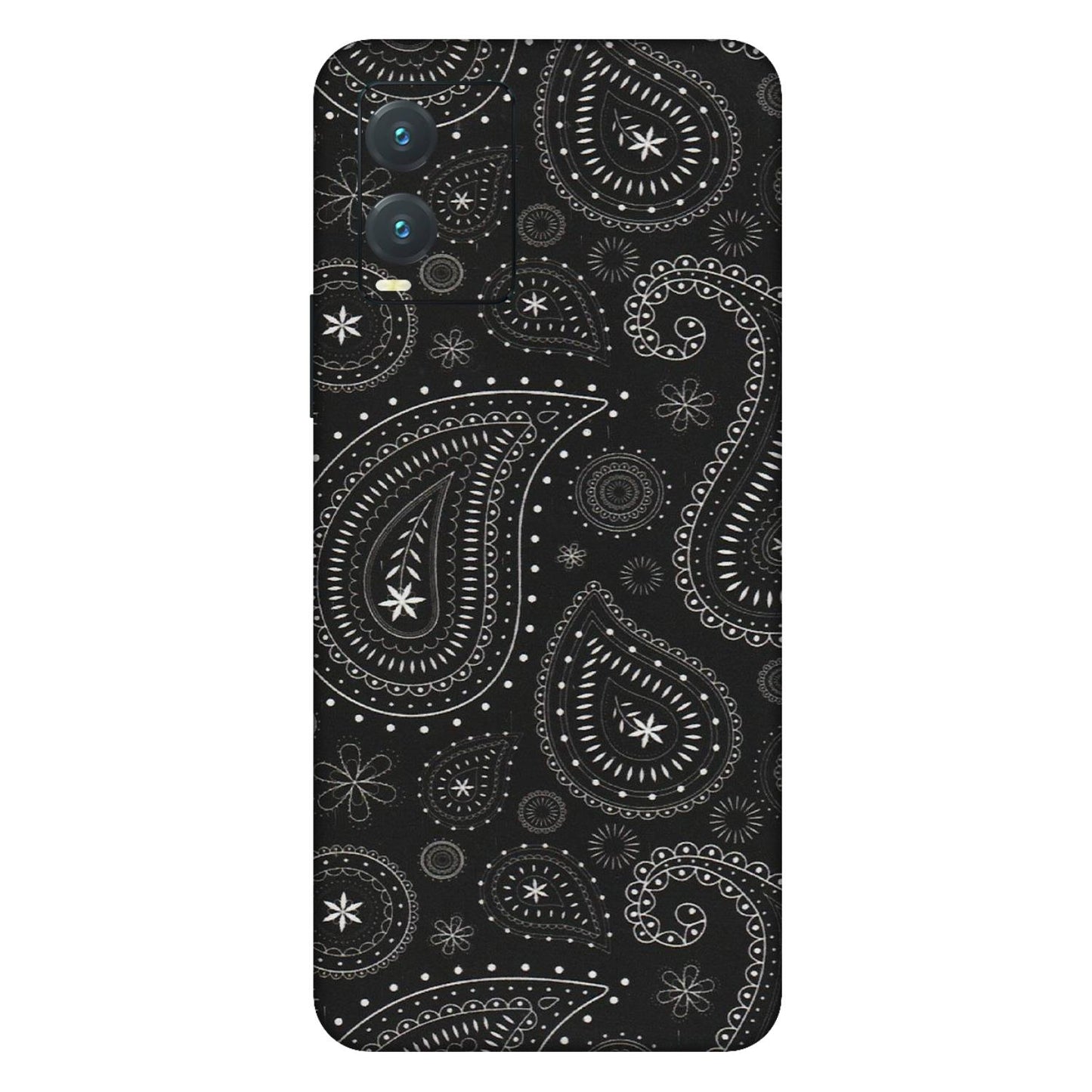 VIVO Z/V/X/T/U/S Series Phone Skins (All Models) - Black Sober Kerry - Matte Finish (M-37) Vivo T1X