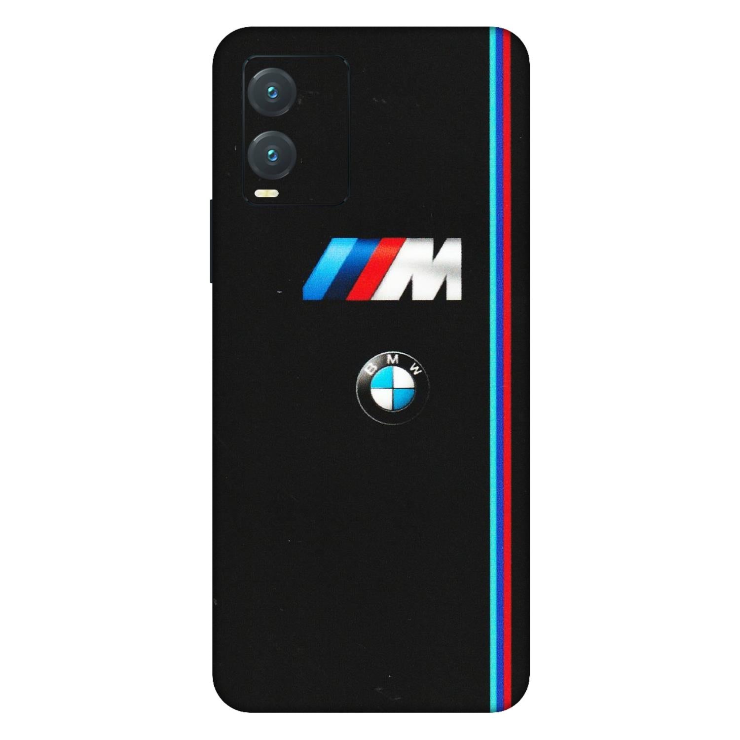 VIVO Z/V/X/T/U/S Series Phone Skins (All Models) - Styling With Black BMW - Matte Finish (M-74) Vivo T1X