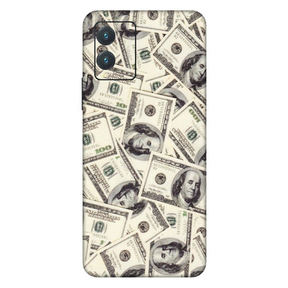 VIVO Z/V/X/T/U/S Series Phone Skins (All Models) - Dollar Lover - Transparent Finish (T-17) Vivo T1X