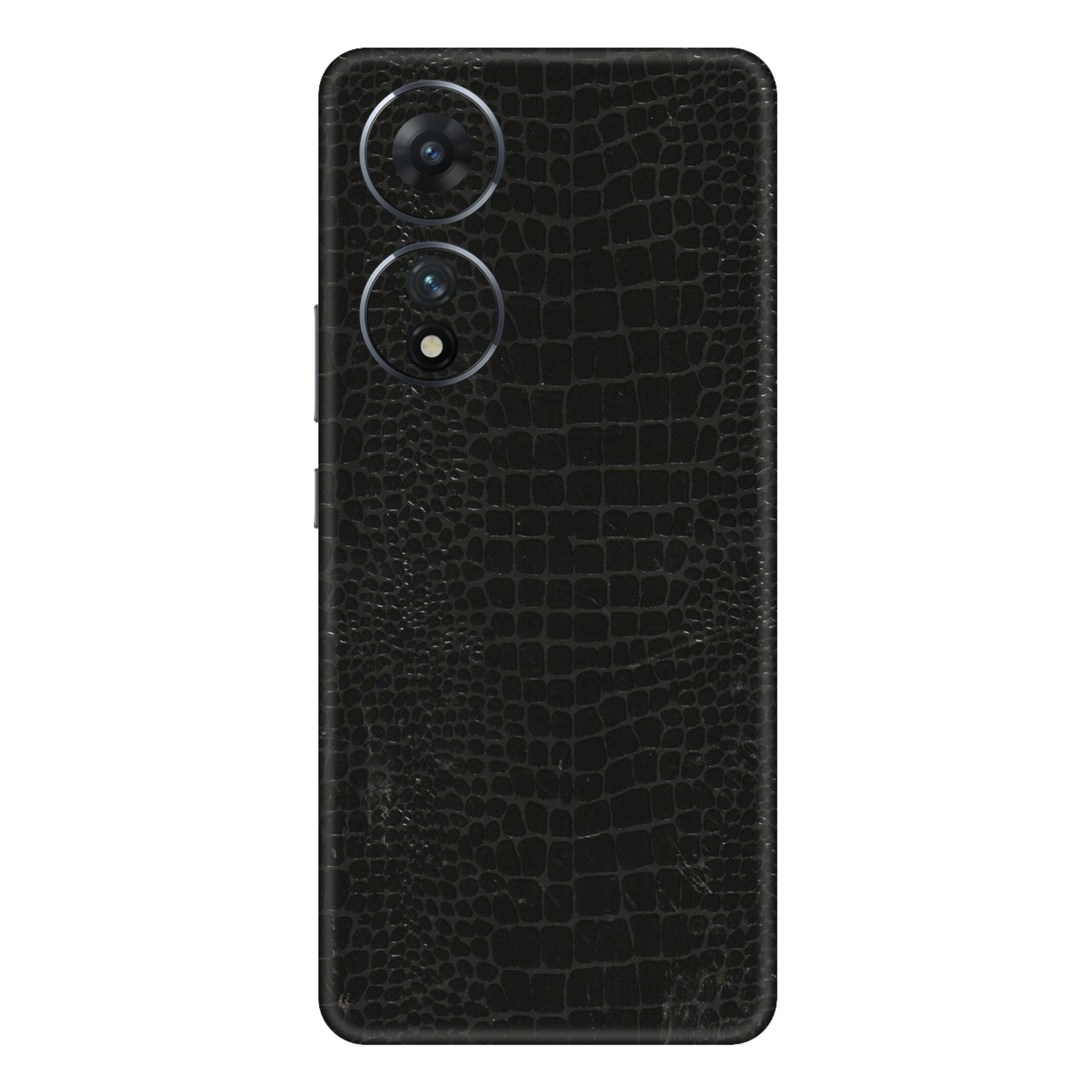 VIVO Z/V/X/T/U/S Series Phone Skins (All Models) - Snake Leather Black - 3D Embossed Finish (L-107) Vivo T2 (5G)