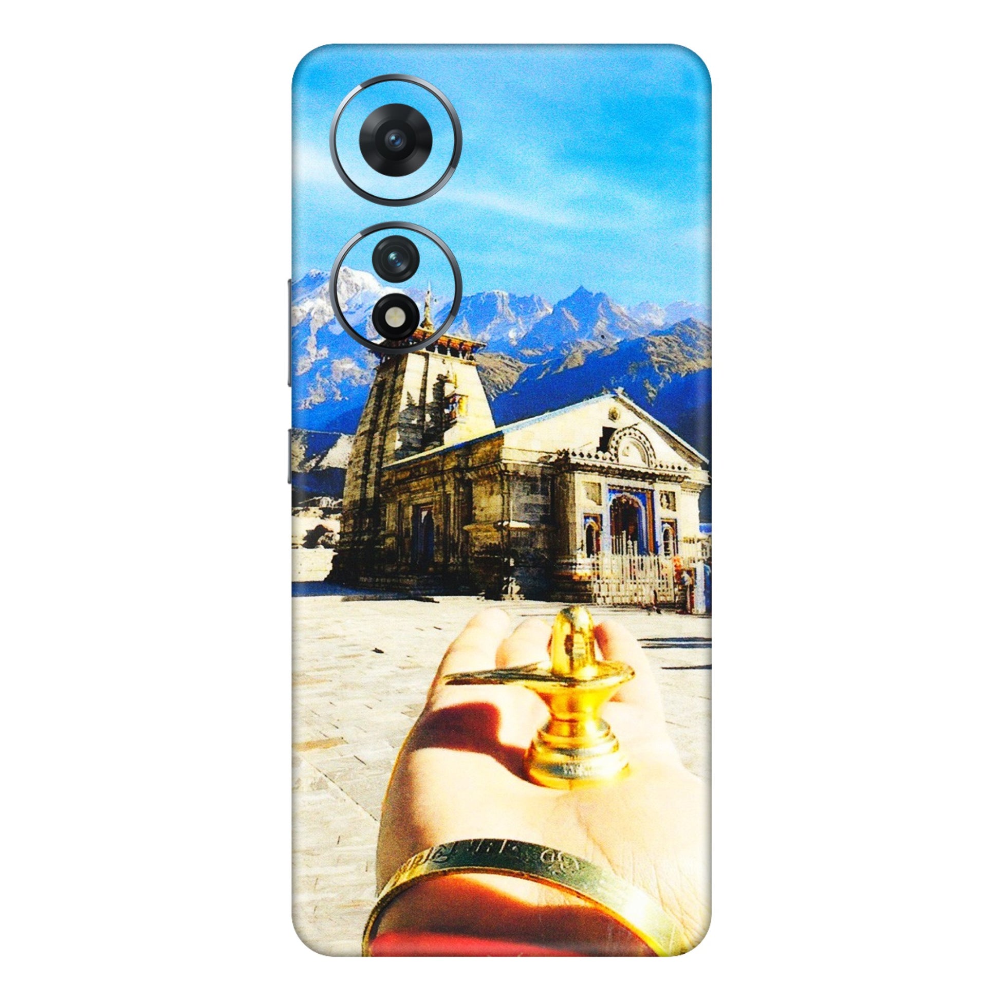 VIVO Z/V/X/T/U/S Series Phone Skins (All Models) - Beauty of Kedarnath - 3D Embossed Finish (L-108) Vivo T2 (5G)