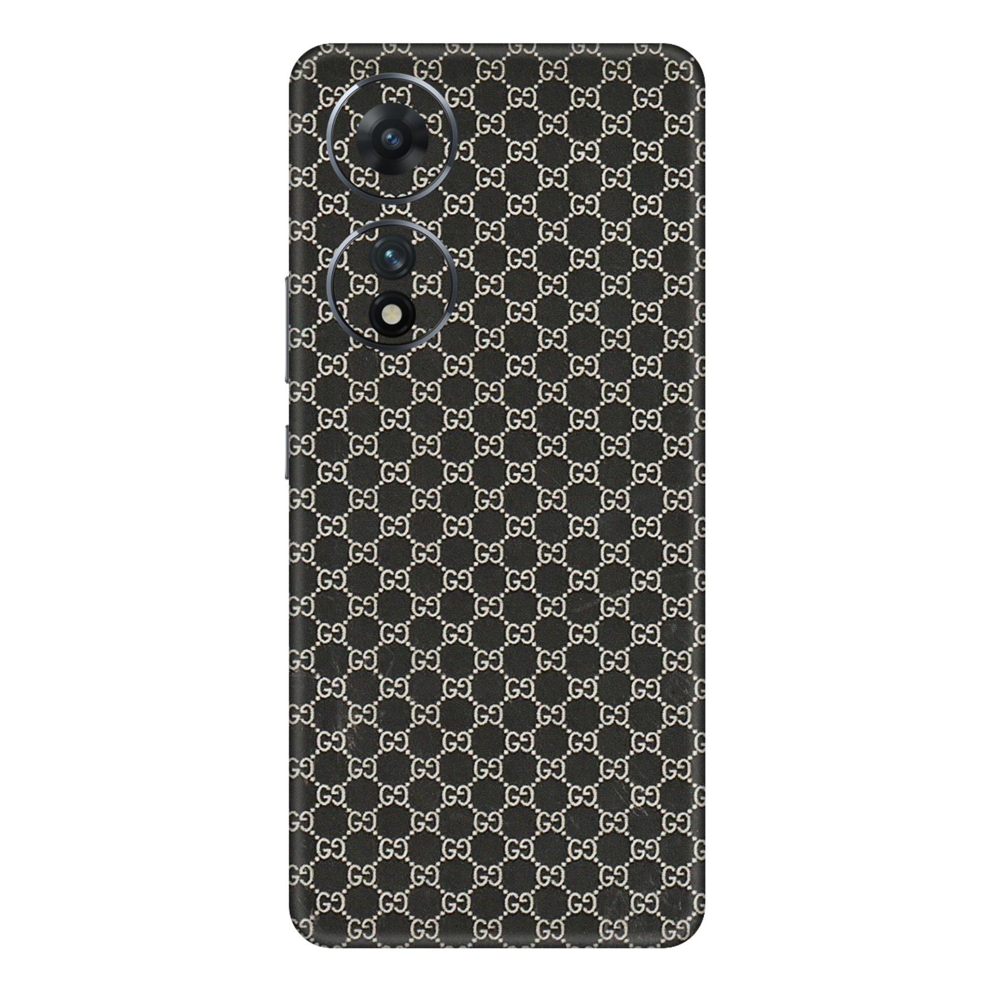 VIVO Z/V/X/T/U/S Series Phone Skins (All Models) - Black G Print - 3D Embossed Finish (L-109) Vivo T2 (5G)