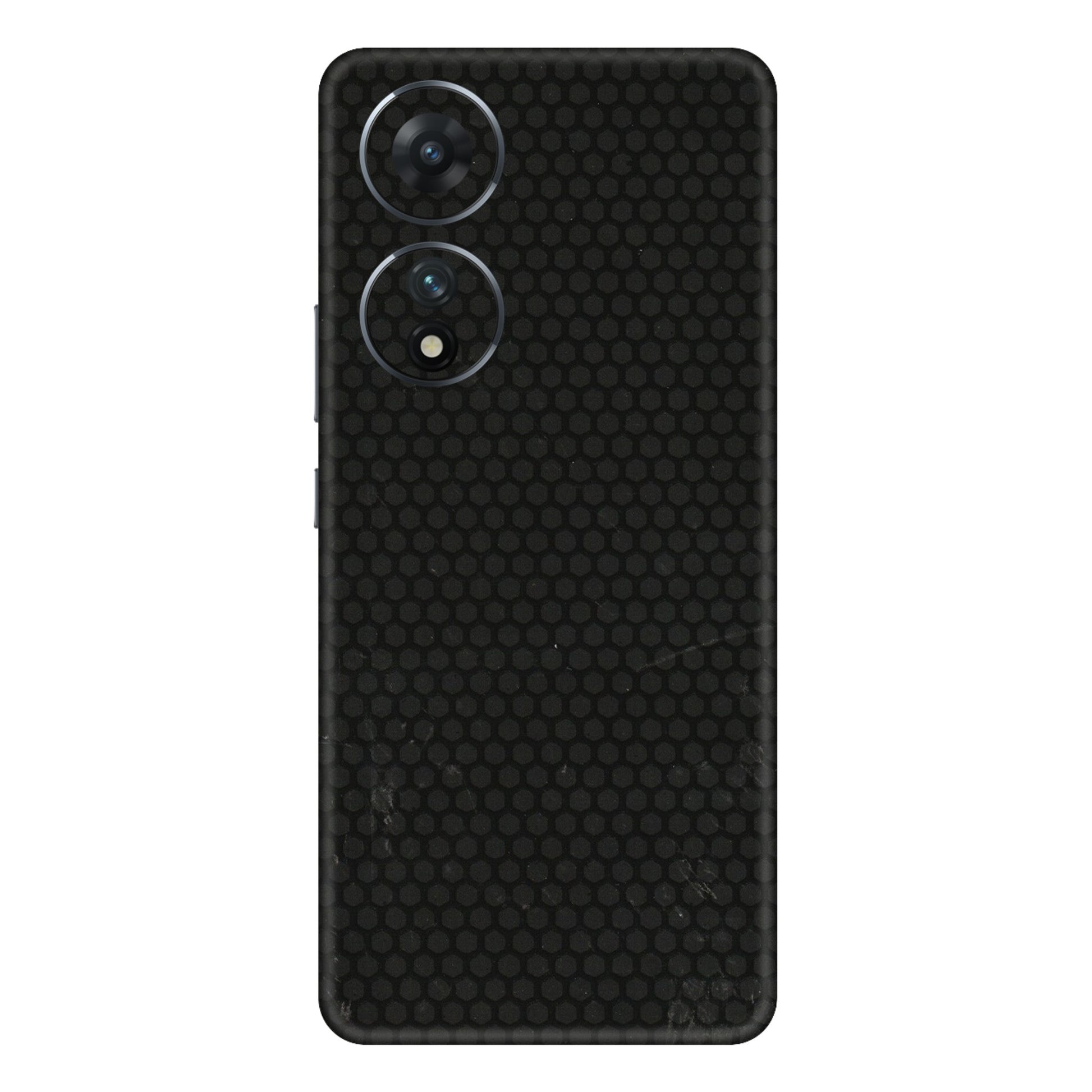VIVO Z/V/X/T/U/S Series Phone Skins (All Models) - Black honeycomb - 3D Embossed Finish (L-114) Vivo T2 (5G)