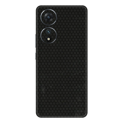 VIVO Z/V/X/T/U/S Series Phone Skins (All Models) - Black honeycomb - 3D Embossed Finish (L-114) Vivo T2 (5G)