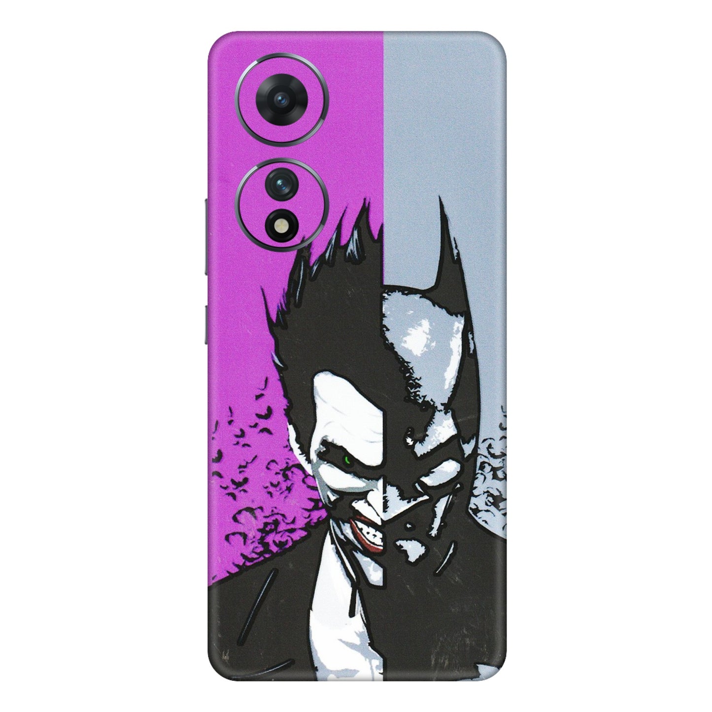 VIVO Z/V/X/T/U/S Series Phone Skins (All Models) - Batman & Joker - 3D Embossed Finish (L-143) Vivo T2 (5G)