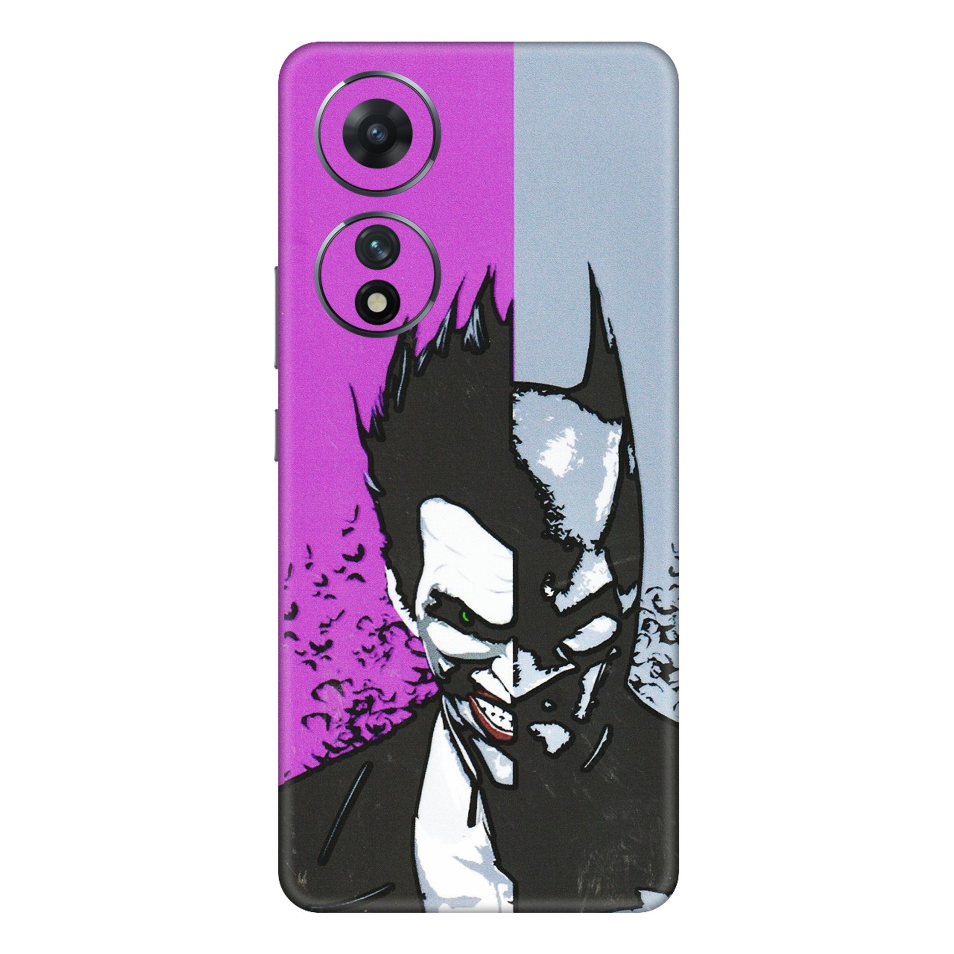 VIVO Z/V/X/T/U/S Series Phone Skins (All Models) - Batman & Joker - 3D Embossed Finish (L-143) Vivo T2 (5G)