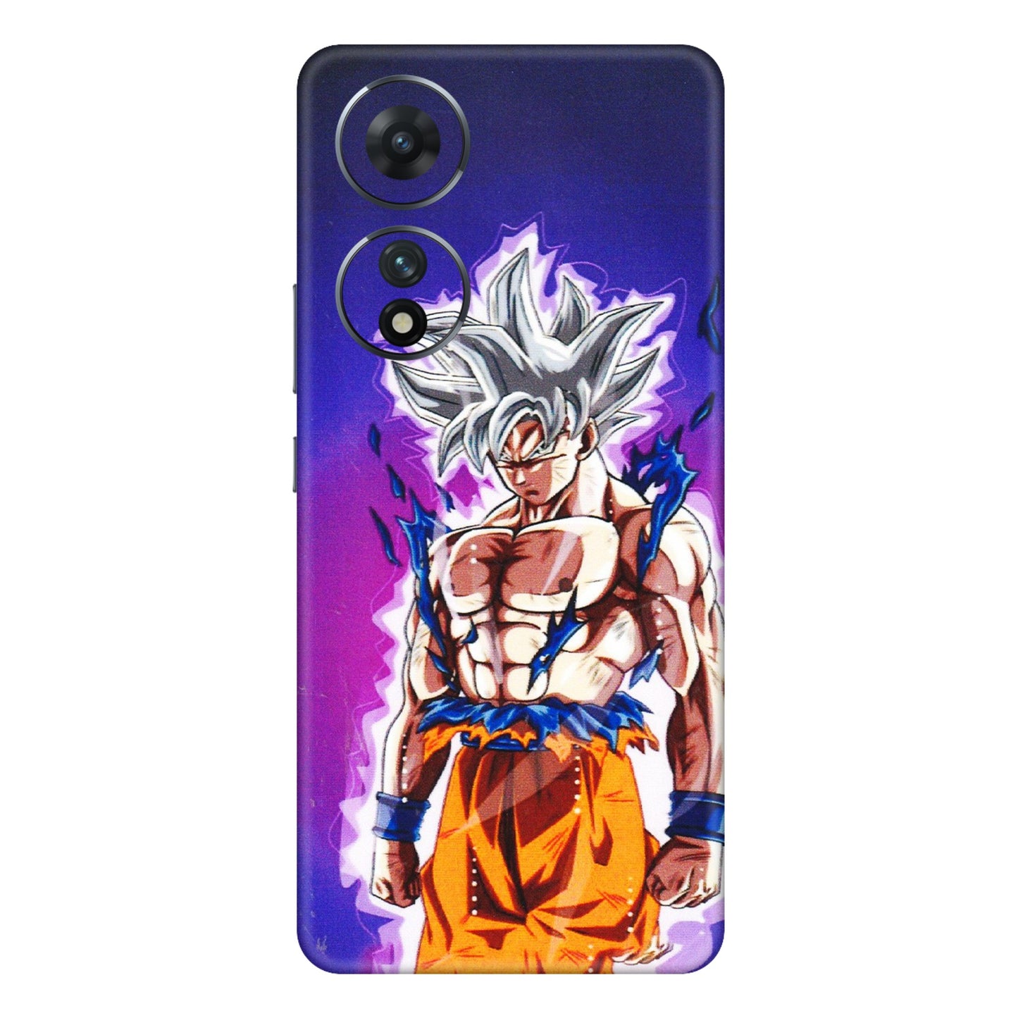 VIVO Z/V/X/T/U/S Series Phone Skins (All Models) - Goku Purple Anime - 3D Embossed Finish (L-147) Vivo T2 (5G)