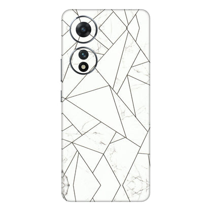 VIVO Z/V/X/T/U/S Series Phone Skins (All Models) - Luxury White Marble Effect - 3D Embossed Finish (L-168) Vivo T2 (5G)