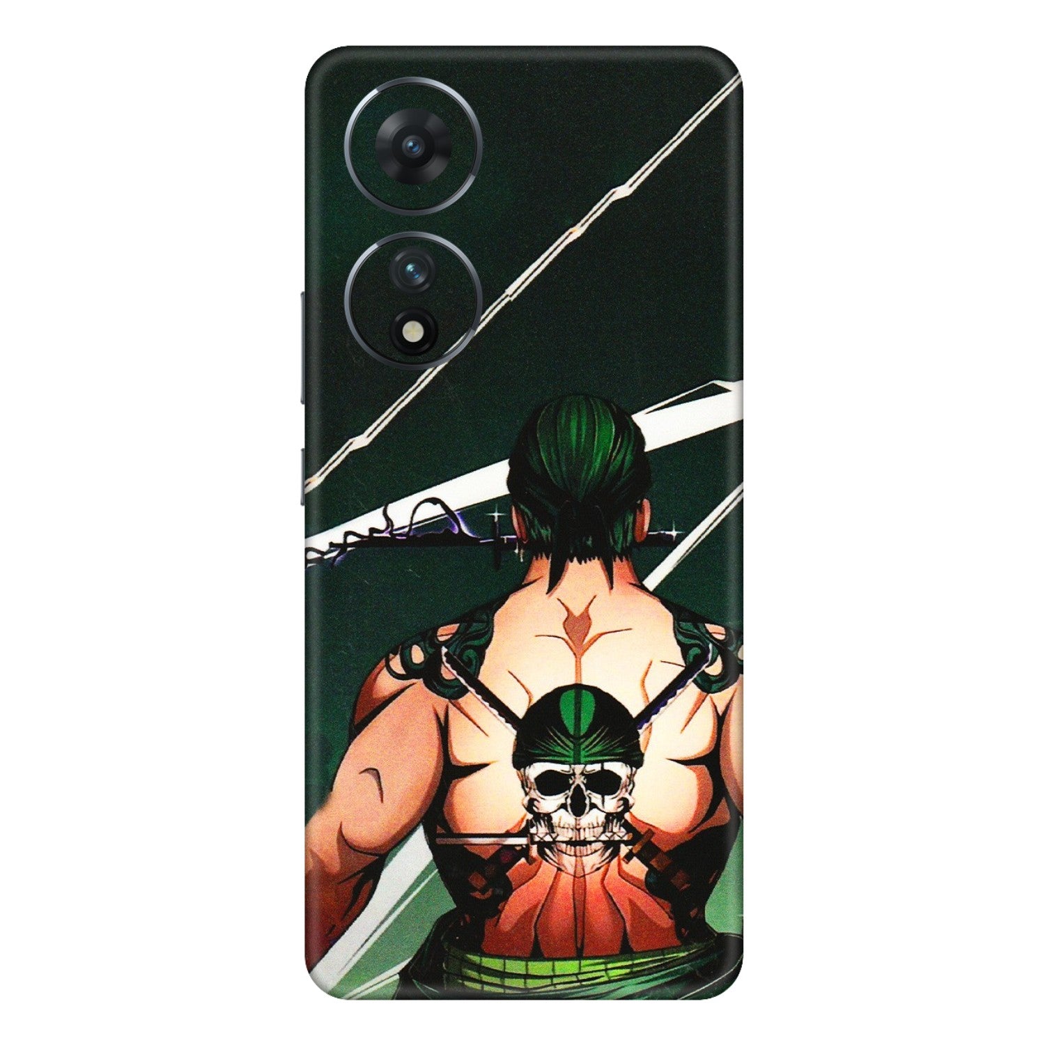 VIVO Z/V/X/T/U/S Series Phone Skins (All Models) - Zoro Anime - 3D Embossed Finish (L-23) Vivo T2 (5G)