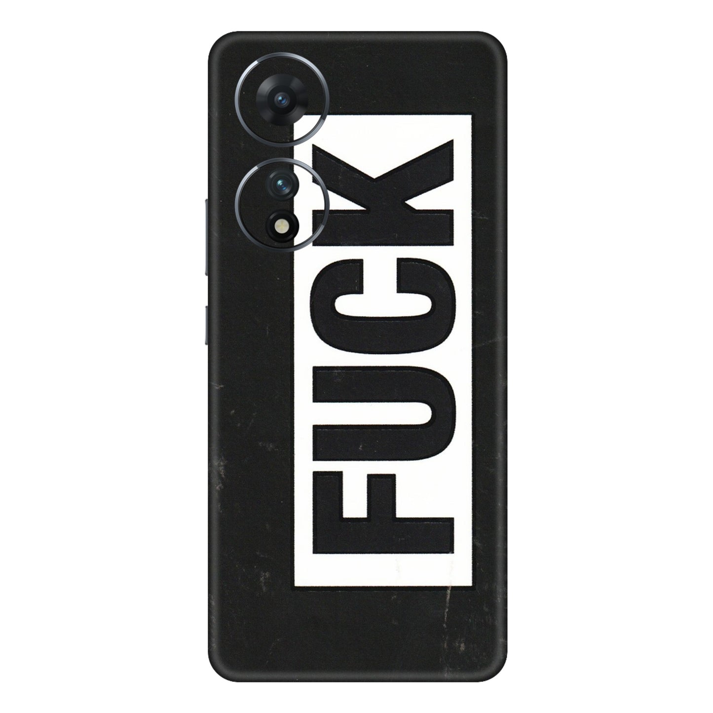 VIVO Z/V/X/T/U/S Series Phone Skins (All Models) - The F Word - 3D Embossed Finish (L-255) Vivo T2 (5G)