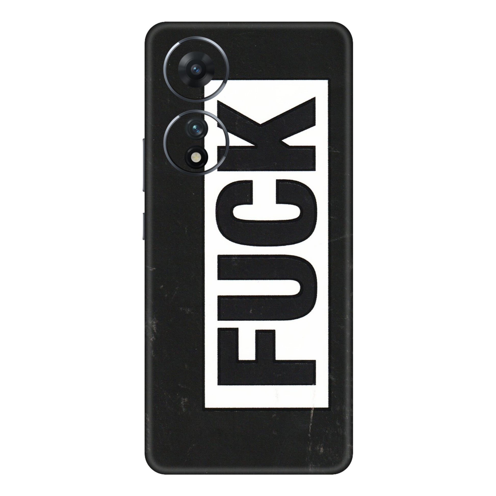 VIVO Z/V/X/T/U/S Series Phone Skins (All Models) - The F Word - 3D Embossed Finish (L-255) Vivo T2 (5G)