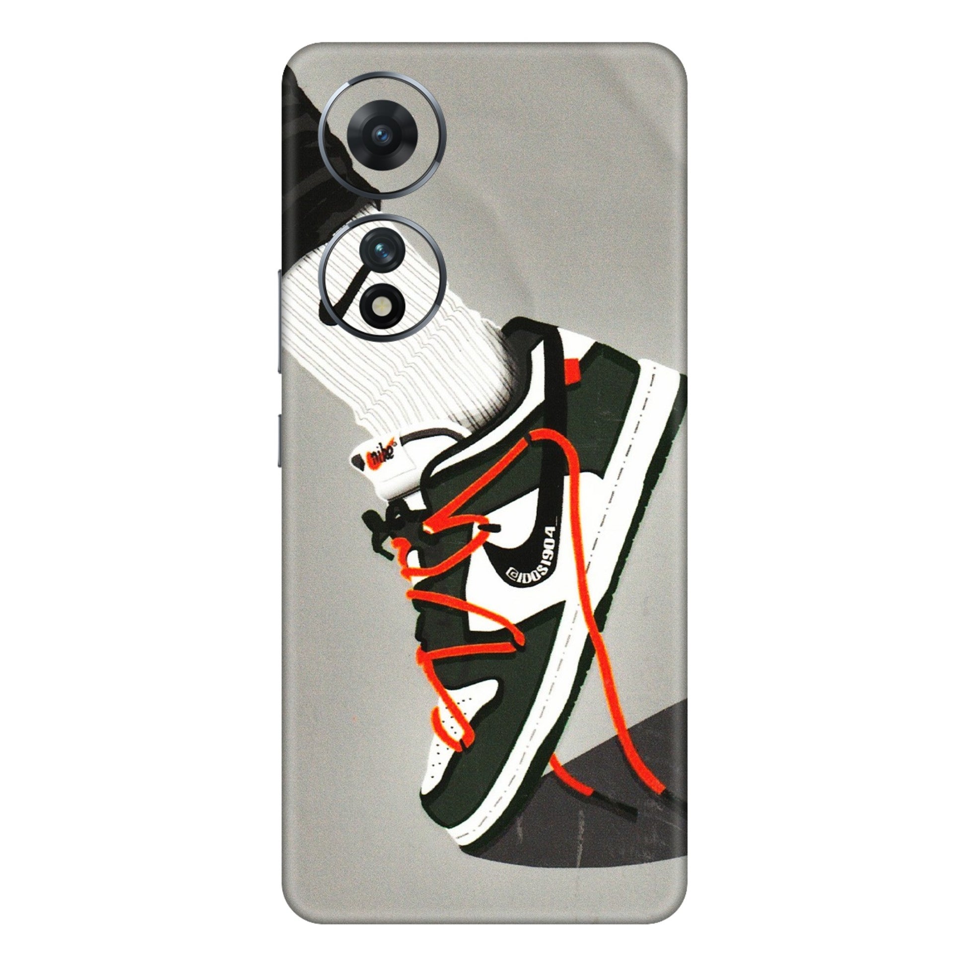 VIVO Z/V/X/T/U/S Series Phone Skins (All Models) - New Grey Sneaker - 3D Embossed Finish (L-261) Vivo T2 (5G)