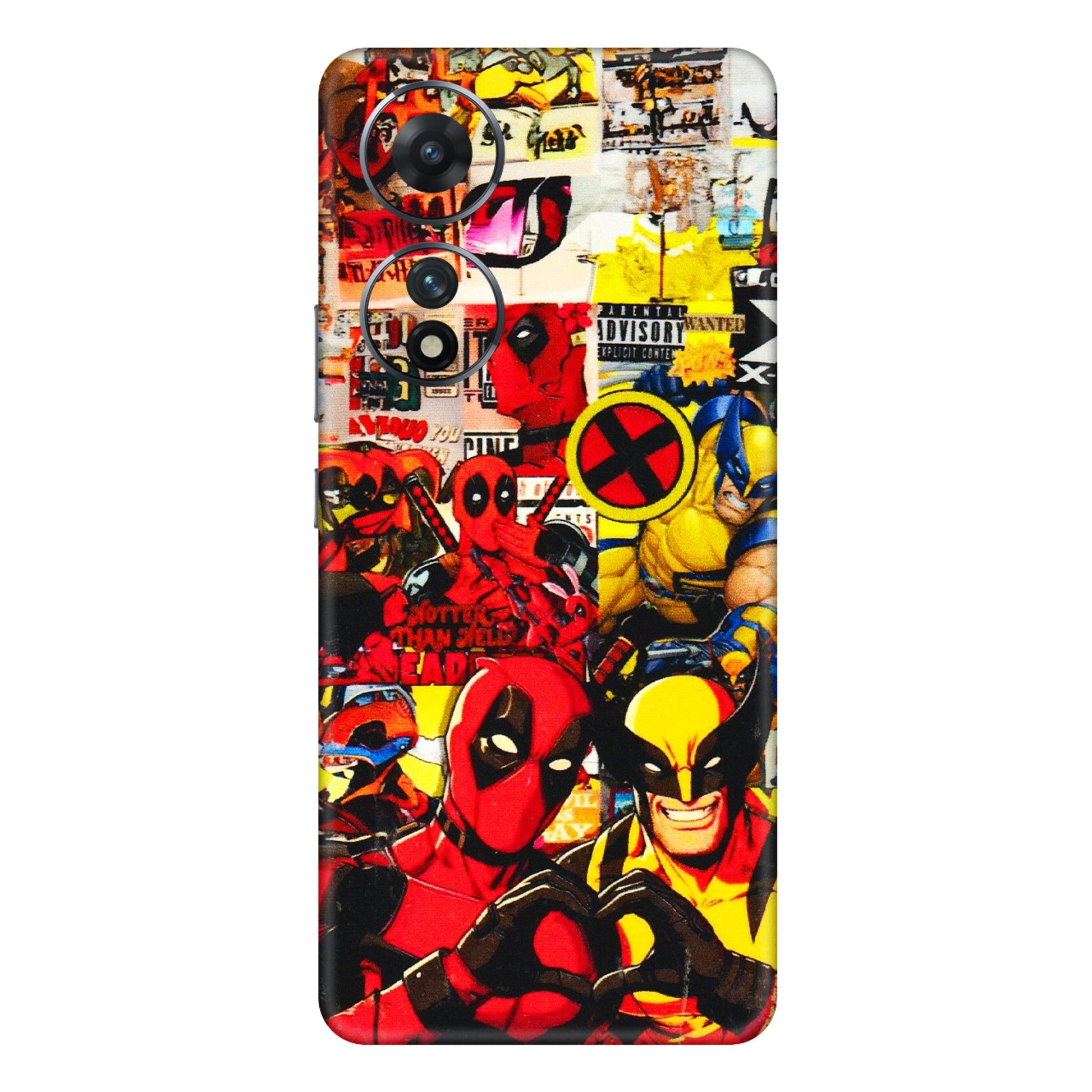 VIVO Z/V/X/T/U/S Series Phone Skins (All Models) - Spidy Wolverine - 3D Embossed Finish (L-310) Vivo T2 (5G)