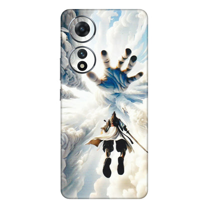 VIVO Z/V/X/T/U/S Series Phone Skins (All Models) - Big Hand With Monkey King - 3D Embossed Finish (L-323) Vivo T2 (5G)