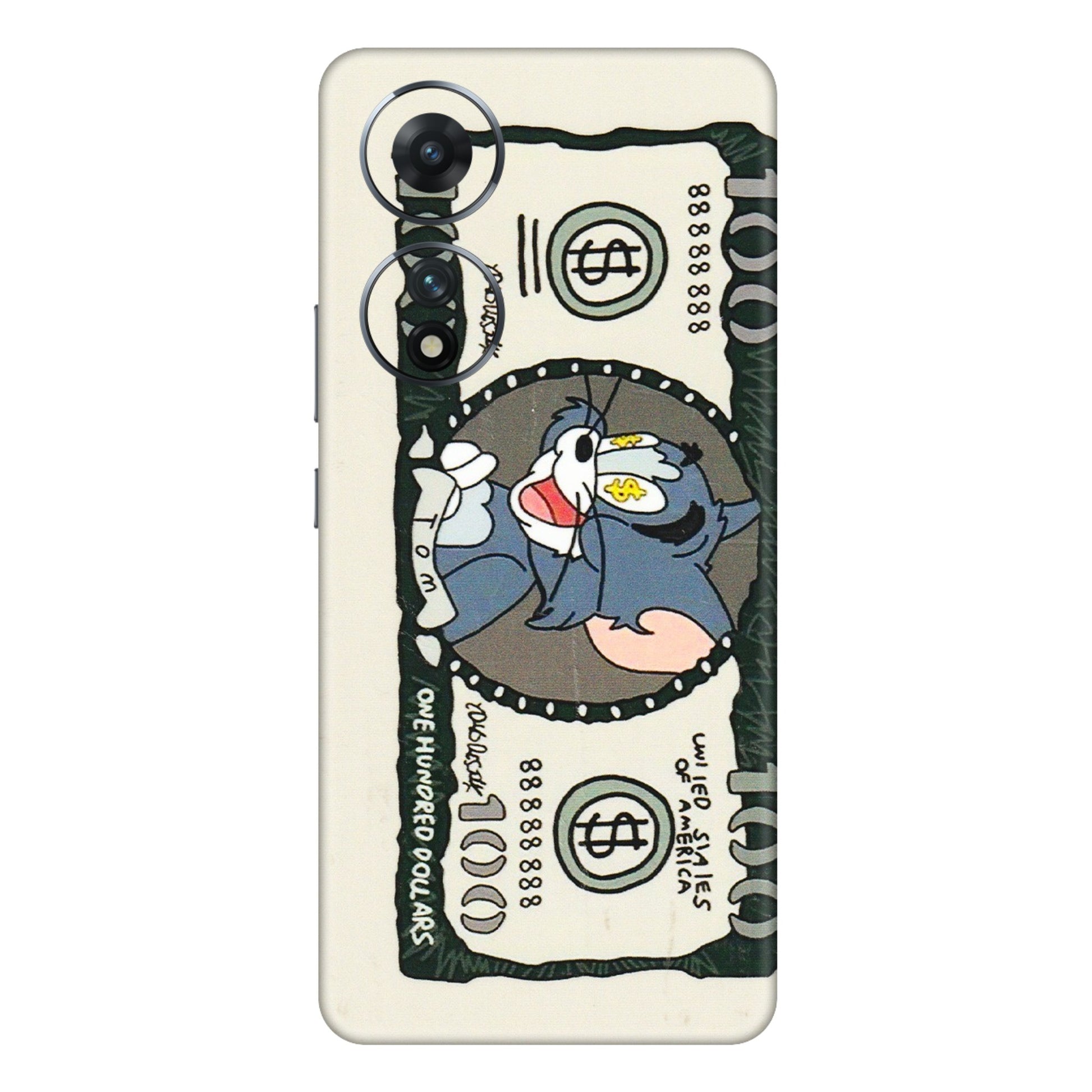 VIVO Z/V/X/T/U/S Series Phone Skins (All Models) - Tom Hundred Dollar - 3D Embossed Finish (L-324) Vivo T2 (5G)