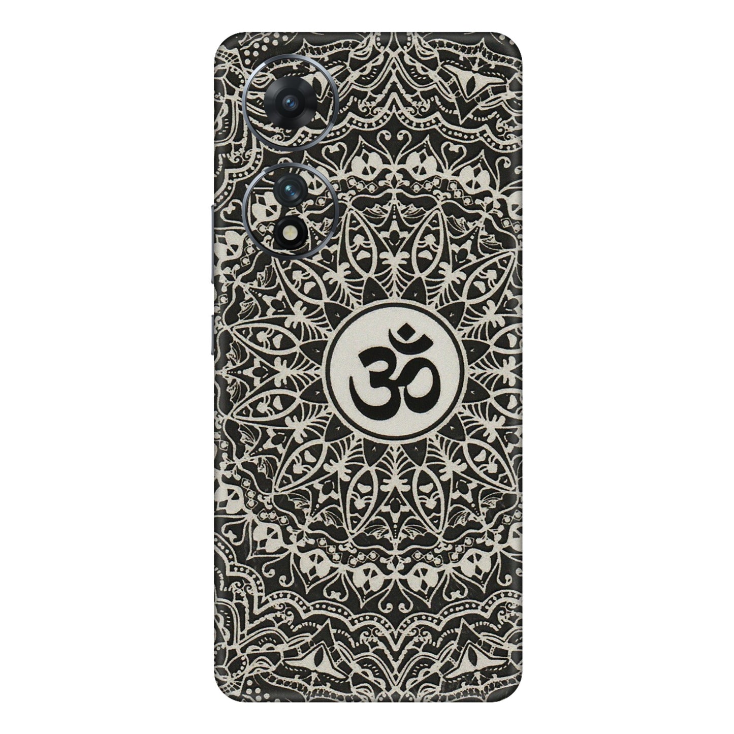 VIVO Z/V/X/T/U/S Series Phone Skins (All Models) - Aum Elegant Mandala - 3D Embossed Finish (L-62) Vivo T2 (5G)