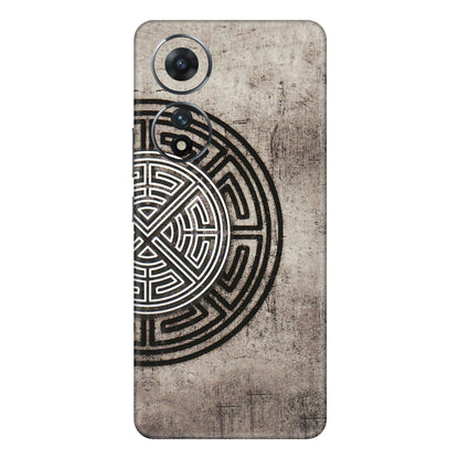 VIVO Z/V/X/T/U/S Series Phone Skins (All Models) - Mysterious Circular Design - 3D Embossed Finish (L-63) Vivo T2 (5G)