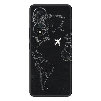 VIVO Z/V/X/T/U/S Series Phone Skins (All Models) - Never Ending Travel - 3D Embossed Finish (L-79) Vivo T2 (5G)