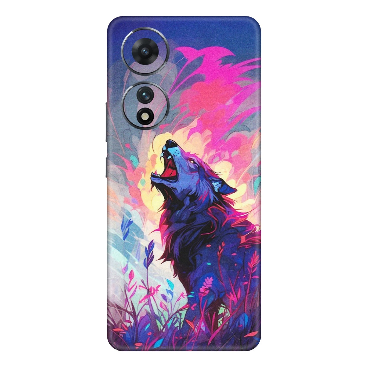 VIVO Z/V/X/T/U/S Series Phone Skins (All Models) - New Wild Wolf Abstract - Matte Finish (M-125) Vivo T2 (5G)