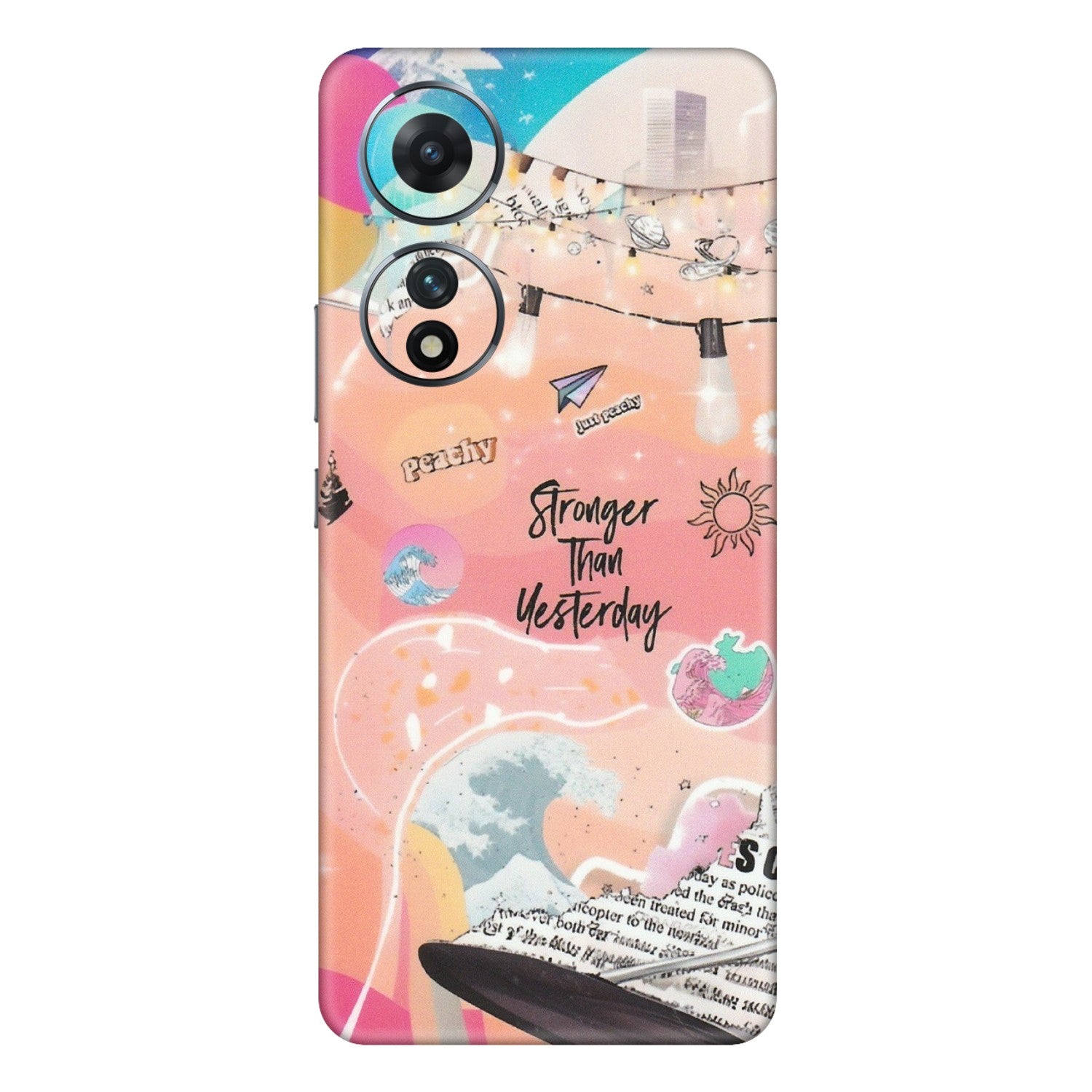 VIVO Z/V/X/T/U/S Series Phone Skins (All Models) - Stronger Then Yesterday - Matte Finish (M-128) Vivo T2 (5G)