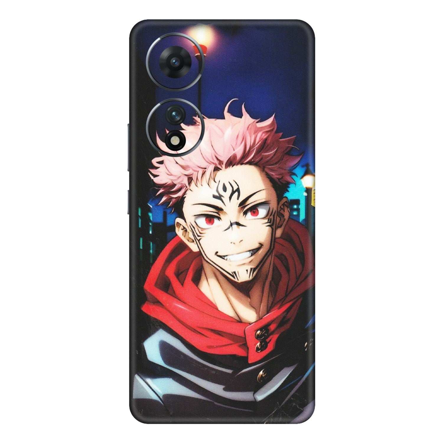 VIVO Z/V/X/T/U/S Series Phone Skins (All Models) - Yuji Itadori Funny Face Anime - Matte Finish (M-152) Vivo T2 (5G)