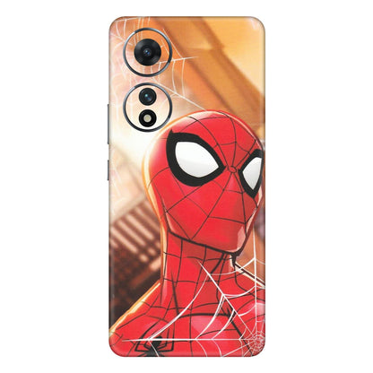 VIVO Z/V/X/T/U/S Series Phone Skins (All Models) - Spiderman Face New - Matte Finish (M-41) Vivo T2 (5G)