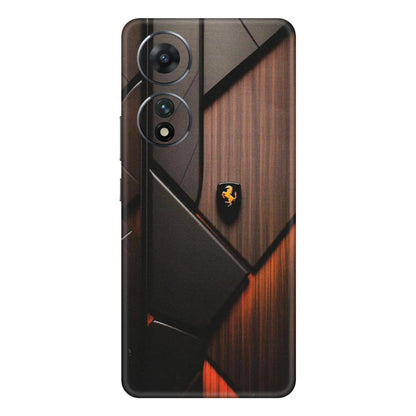 VIVO Z/V/X/T/U/S Series Phone Skins (All Models) - Lambo Beauty Wood Pattern Sober - Matte Finish (M-51) Vivo T2 (5G)