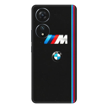 VIVO Z/V/X/T/U/S Series Phone Skins (All Models) - Styling With Black BMW - Matte Finish (M-74) Vivo T2 (5G)